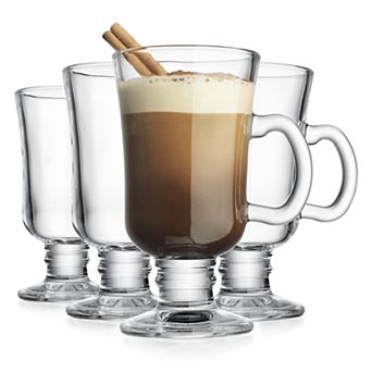Home Essentials 4 pc 8-oz. Barista Coffee Mug Set