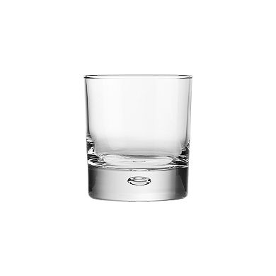 Home Essentials Nicole Miller 4-Piece Bubble Double Old Fashioned Glass Set
