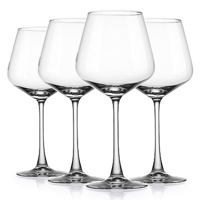 Home Essentials Nicole Miller Wine Glasses Set of 4