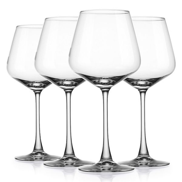 Home Essentials Nicole Miller Wine Glasses Set of 4 - None