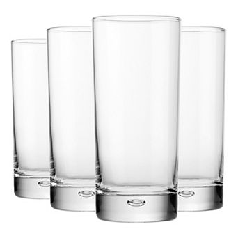Home Essentials Nicole Miller Bubble Highball Glasses Set of 4