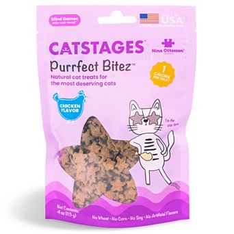 Catstages Purrfect Bitez 4 oz. Chicken Cat Treats