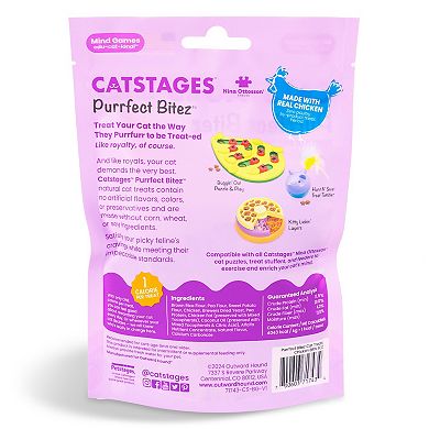 Catstages Purrfect Bitez 4 oz. Chicken Cat Treats