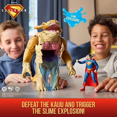 Spin Master DC Comics Superman Vs. Kaiju Slime Battle Action Figure Playset