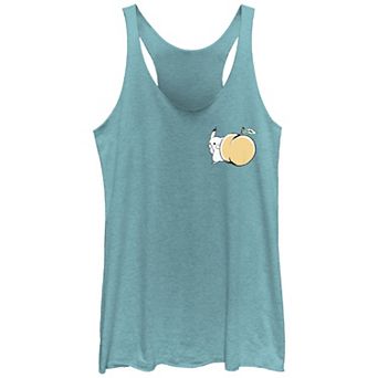 Juniors' Pokemon Pikachu Peach Racerback Tank Top
