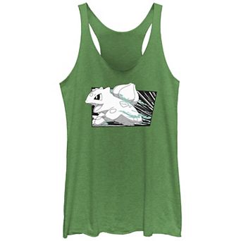 Juniors' Pokemon Bulbasaur Run Racerback Tank Top