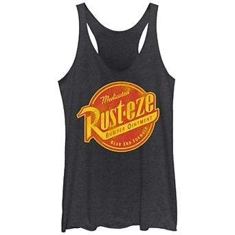 Disney / Pixar's Cars Rust-eze Stamp Juniors' Racerback Tank Top