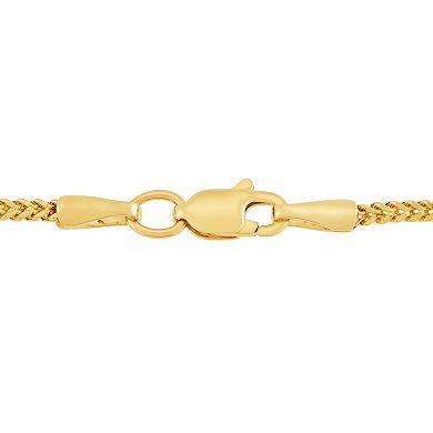 Everlasting Gold 10k Gold 1.5 mm Franco Chain Necklace