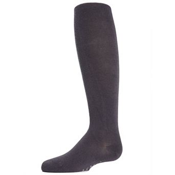 Solid Cotton Blend Basic Non-Binding Infant Tights