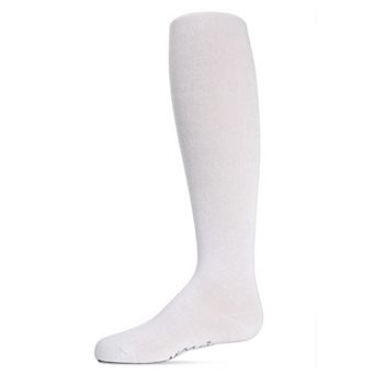 Solid Cotton Blend Basic Non-Binding Infant Tights