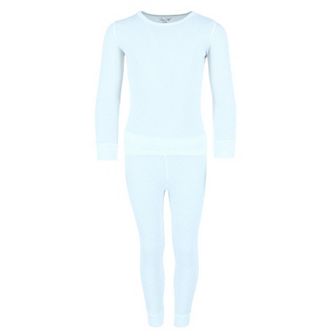 Girl's Waffle Thermal Long Underwear 2 pc Set
