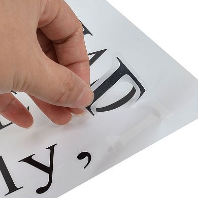 Livingroom English Words Printed Removable Wall Sticker Decal Mural Art Ornament