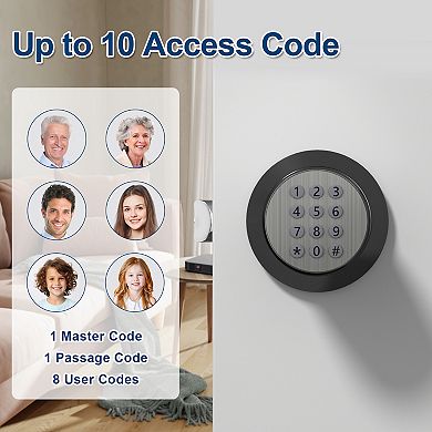 Keyless Smart Lock Bluetooth Digital Code Door Lock