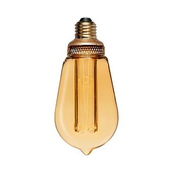 Next Glow St64 Led Light Bulb 3.5 watt , 2,000k Dimmable Medium Screw (e26) Base - Amber