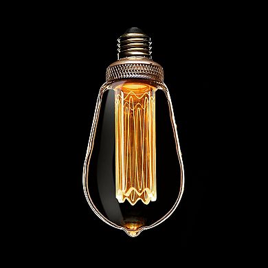 Next Glow St64 Led Light Bulb 3.5-watts, 2,000k Dimmable Medium Screw (e26) Base - Amber