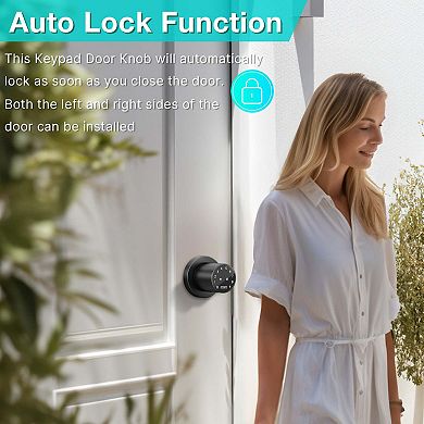 Keypad Smart Door Lock Digital Touch