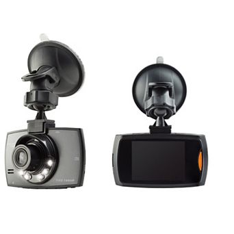 Gabbagoods Dash Cam Witness 720p Hd Dvr Car Driving Recorder With 2.4 Inch Lcd Screen