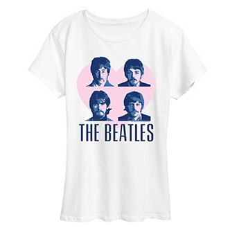 Women's The Beatles Heart Graphic Tee