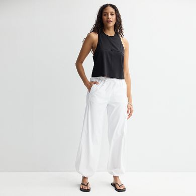 Women’s FLX High-Rise Poplin Parachute Pants