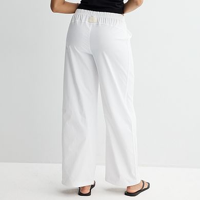 Women’s FLX High-Rise Poplin Parachute Pants
