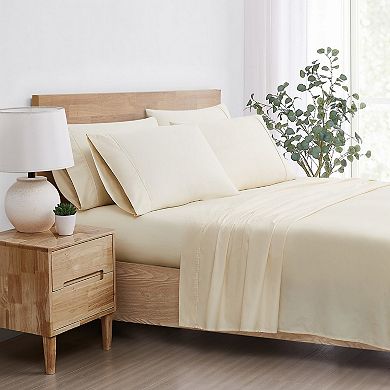 5th Avenue Lux 1200TC CVC Cooling White 7-piece Split Sheet Set