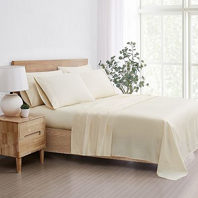 5th Avenue Lux 1200TC CVC Cooling White 7-piece Split Sheet Set