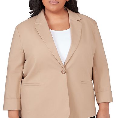 Plus Size Alfred Dunner Classic Fit Jacket