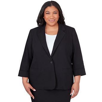 Plus Size Alfred Dunner Classic Fit Jacket