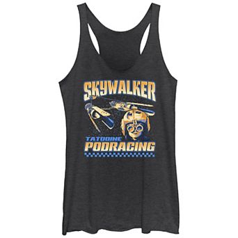 Juniors' Star Wars Skywalker Tatooine Podracing Racerback Tank Top