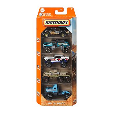 Mattel Matchbox MBX Adventure 1:64 Scale Die-Cast Toy Cars or Trucks
