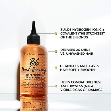 Bond-Building TripleBond Flash Rinse for Damaged Hair