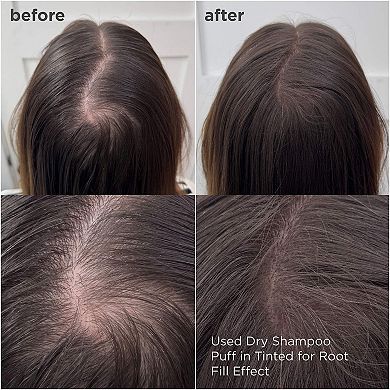 Style + Treat Non-Aerosol & Talc-Free Dry Shampoo Powder Puff