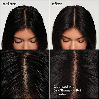 Style + Treat Non-Aerosol & Talc-Free Dry Shampoo Powder Puff