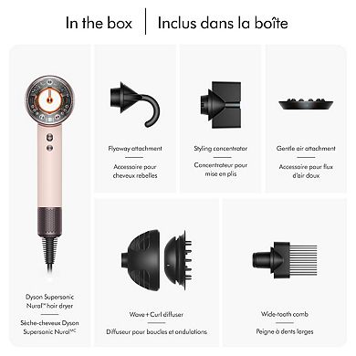 Supersonic Nural Hair Dryer in Ceramic Pink