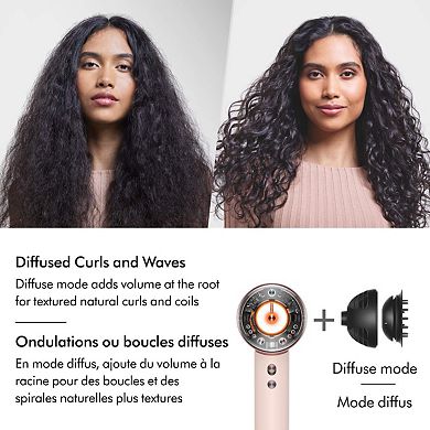 Supersonic Nural Hair Dryer in Ceramic Pink