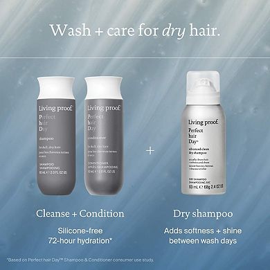 Mini Perfect hair Day (PhD) Shampoo, Conditioner & Dry Shampoo Set