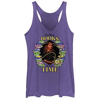 Juniors' Harry Potter Hermione So Many Books Racerback Tank Top
