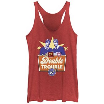 Juniors' Harry Potter Fred And George Weasley Double Trouble Racerback Tank Top
