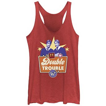 Juniors' Harry Potter Fred And George Weasley Double Trouble Racerback Tank Top