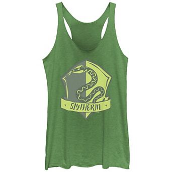 Juniors' Harry Potter Slytherin Crest Racerback Tank Top
