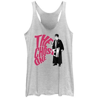 Juniors' Harry Potter The Chosen One Racerback Tank Top