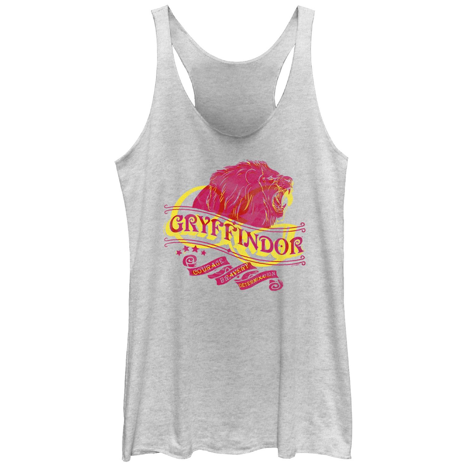 Harry Potter Damen Tank Top – Gryffindor Wappen, Racerback, Offiziell Lizenziert, Aus Weichem Material
