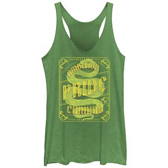 Juniors' Harry Potter Slytherin Card Racerback Tank Top