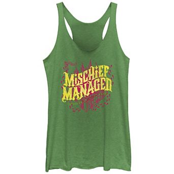 Juniors' Harry Potter Mischief Managed Racerback Tank Top