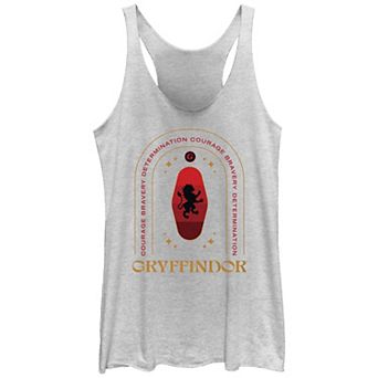 Juniors' Harry Potter Gryffindor Courage Bravery Determination Racerback Tank Top