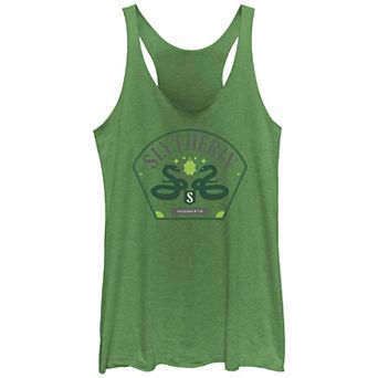 Juniors' Harry Potter Slytherin Locket And Snakes Racerback Tank Top
