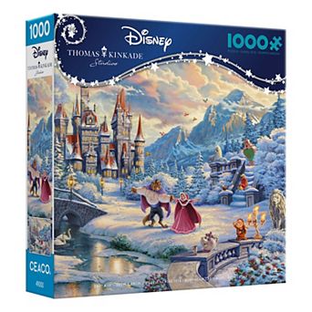 Ceaco Disney's Beauty and the Beast 1000 pc Winter Jigsaw Puzzle