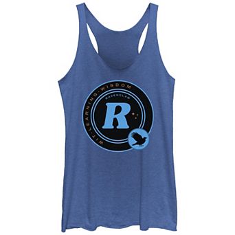Juniors' Harry Potter Ravenclaw Wit Learning Wisdom Stamp Racerback Tank Top