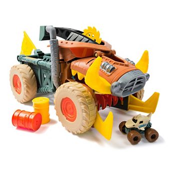 Monster Jam Megalodon Mini Jams & Mad Hog Chomper Truck Set