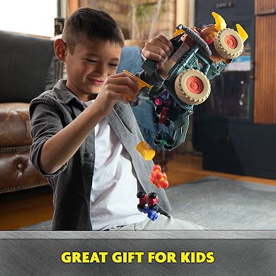 Monster Jam Megalodon Mini Jams & Mad Hog Chomper Truck Set